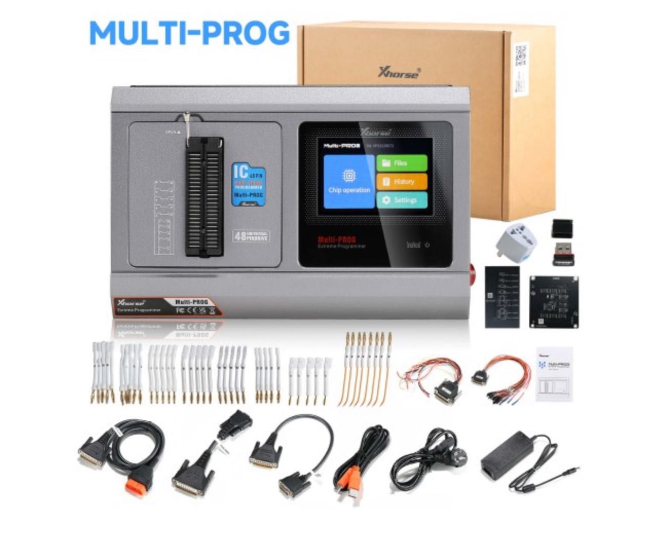 Xhorse Multi-Prog programator EEPROM FLASH MCU ECU TCU wersja globalna - obrazek 2