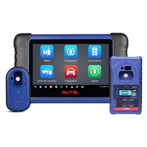 Autel IM508S z programatorem XP400 Pro – zestaw na białym tle