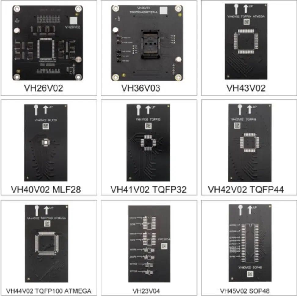 Adaptery Xhorse VVDI Multi-Prog zestaw 9 szt. Flash EEPROM