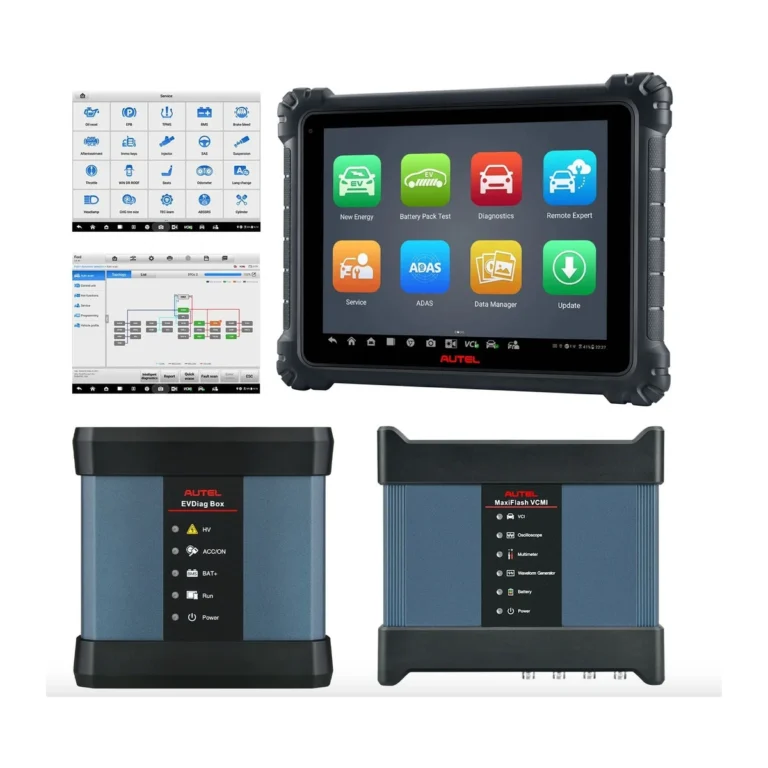 Autel MaxiSYS Ultra EV PL — tester z oscyloskopem i głowicą EV