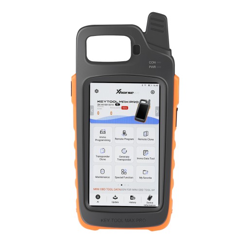 Xhorse Key Tool Max Pro – programator kluczy, widok urządzenia