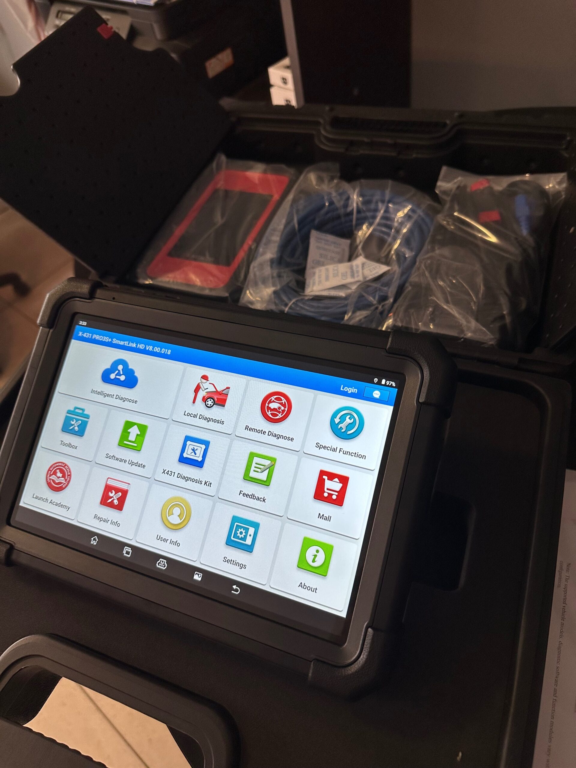 Launch X431 PRO3S+ V5.0 HD+CAR SmartLink C 2.0 tester diagnostyczny - obrazek 2