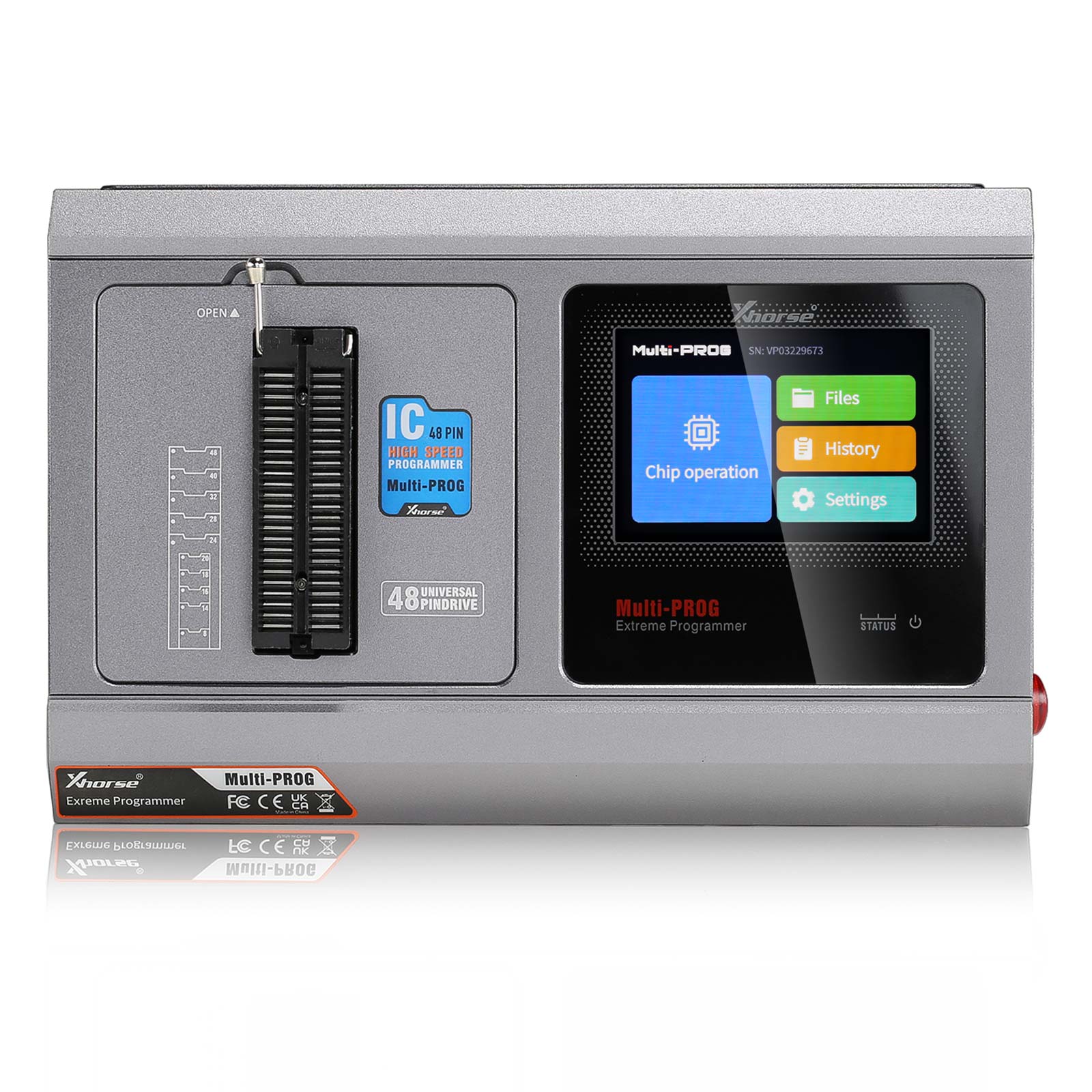 Xhorse Multi-Prog — programator z adapterami VH24 VH29 VH30 VH31