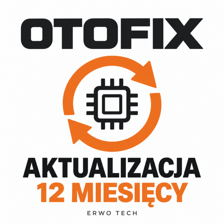 OTOFIX — aktualizacja oprogramowania na 12 miesięcy, ERWO TECH